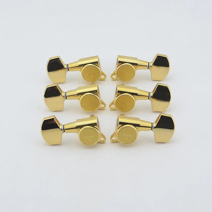 Genuine Original  L3+R3  GOTOH SG381-01-MG Guitar Locking Machine Heads Tuners  ( Gold ) MADE IN JAPAN