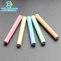 Palitos de tiza para polvo, 5 colores, Pastel para pizarra, escuela, oficina, papelería, No se rompe fácilmente, tizas de alta calidad