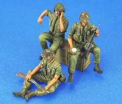 1/35 Resin Figure Model Kits US AFV Crew set  Unassembled unpainted