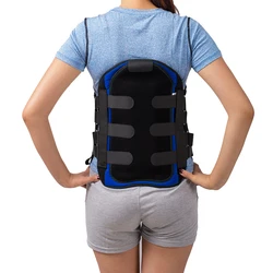 American Style Lumbar Sacral Back Brace Lumbosacral Corset Spinal Orthosis Support Belt LSO Brace