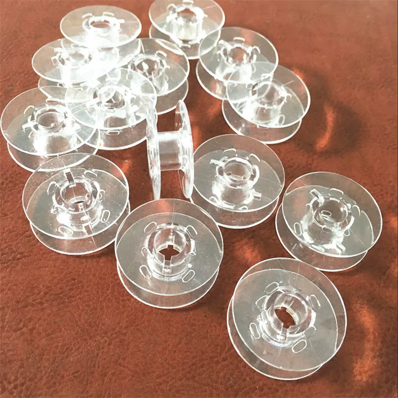 Plastic Clear Sewing Bobbins #9033P For PFAFF Brand 1469 1471 1472 1473 1475 1475CD 1520 Home Sewing Machines Accessories