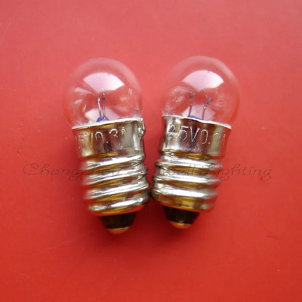 Miniature bulb e10 g11 2.5v 0.3a a070 sellwell lighting 2025-02