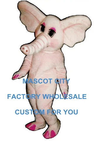 

Beautiful white Elephant Mascot Costume Adult Size Cartoon Character Mascotte Mascota Outfit Suit Fancy Dress SW1189