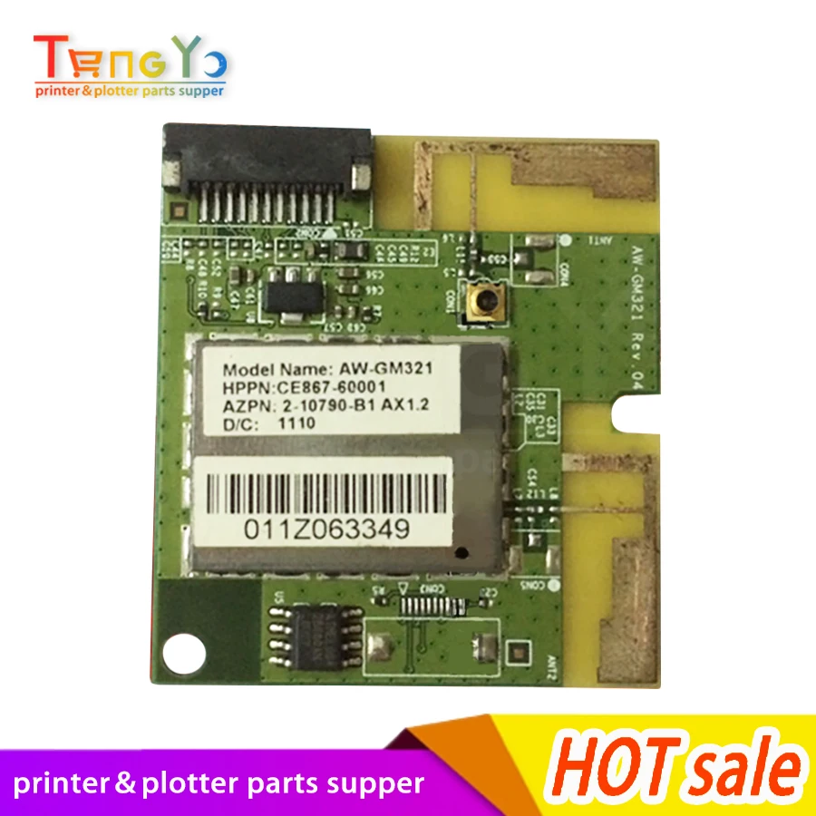 

Оригинальная плата Wi-Fi 1150-7947, беспроводная PCA для деталей принтера HP 1102W P1102W в продаже