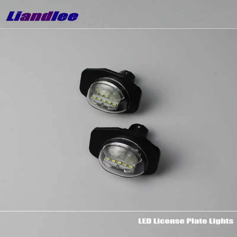 Liandlee Car License Plate Lights For Toyota Auris Blade 2006-2012 Auto Number Frame Lamp Bulb LED Electronic Accessories