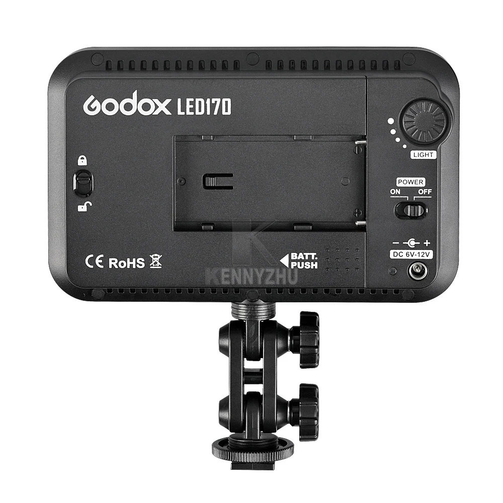 Godox LED170 Video Light 170 LED Lamp Photo Studio Fill Lighting 2700LM 5500-6500K Stepless Brightness for Camera DV Canon Nikon