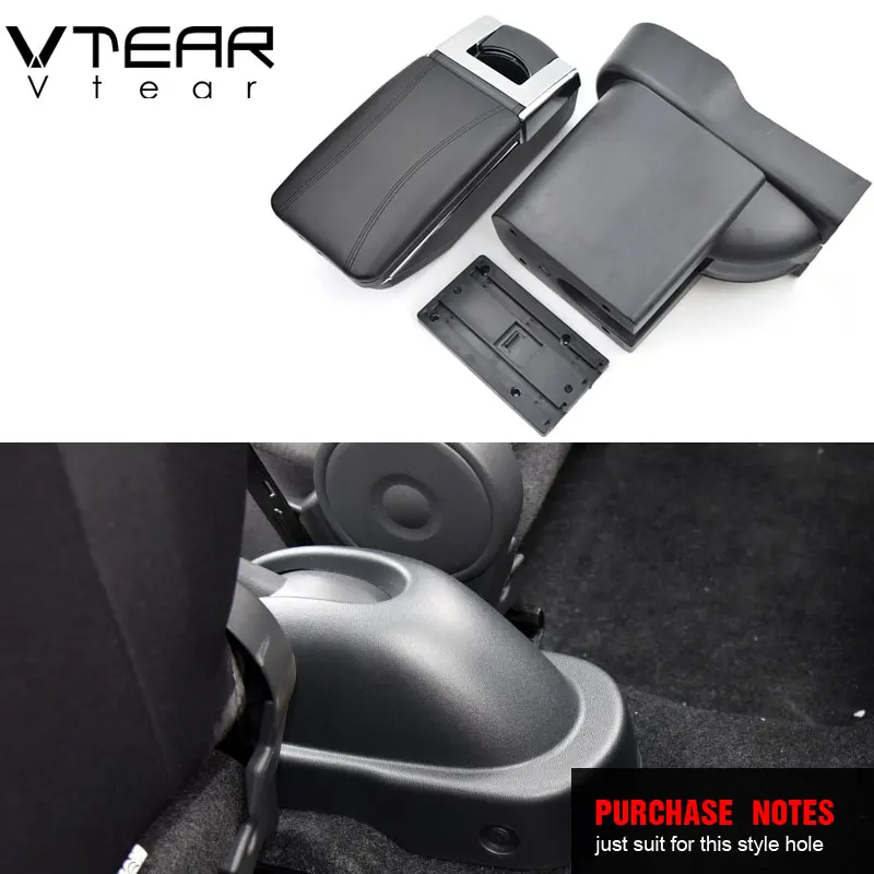 Vtear Armrest Mat Covers Center Console Storage Box Car-styling Decoration Interior Accessories Parts Organizer For Suzuki Alto