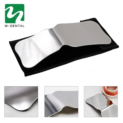 Espejos de fotografía de acero inoxidable, Reflector de implante de ortodoncia Intraoral Autoclavable, instrumentos clínicos, blanqueamiento dental, 1 ud.