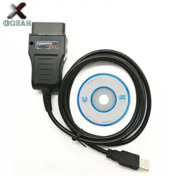 New HDS USB Cable for Honda OBD2 Cable Diagnostic Cable with Multi langauge Auto OBD2 HDS Cable Free Shipping