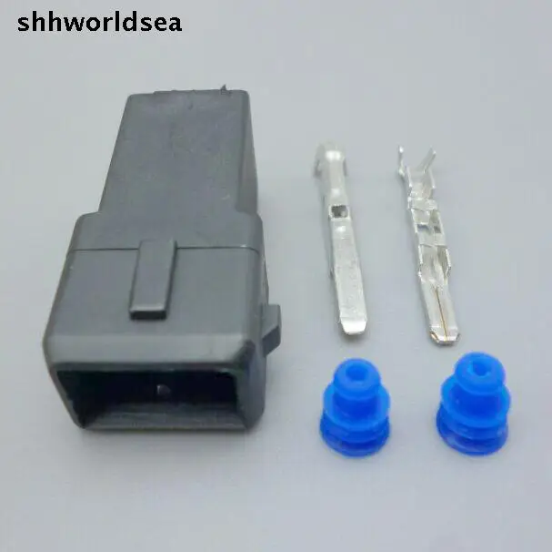 shhworldsea 100sets EV1 OBD2 RC DSM Fuel Injector 282189-1 Adapter Connector For Honda Acura Civic Integra S2000