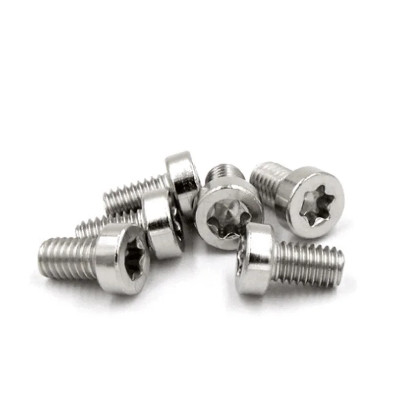 

20pcs M2.5 stainless steel star hexagonal anti-theft cylindrical head plum screw bolt tamper-proof screws bolts 4mm-12mm length