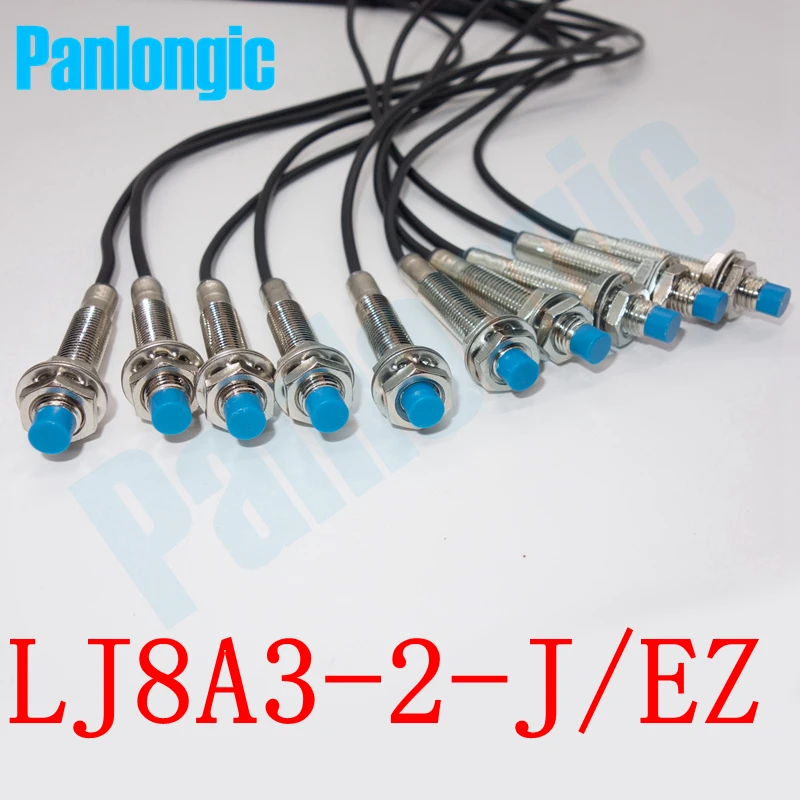 10pcs LJ8A3-2-J/EZ 2-wire NO Normal Open 2mm M8 Proximity Switch AC 9~250V Inductive Proximity Sensor Switch High Quality