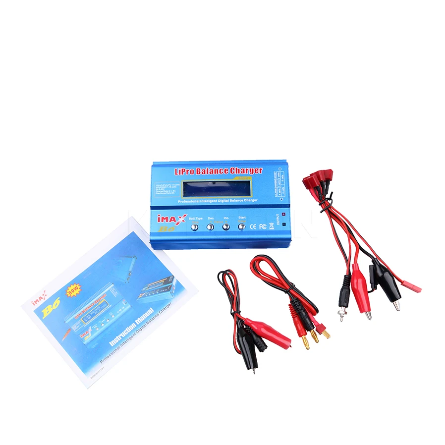 kebidu 2019 new Battery Lipro Balance Charger iMAX B6 Lipro NiMh Li-ion Ni-Cd RC Battery Balance Digital Charger Discharger