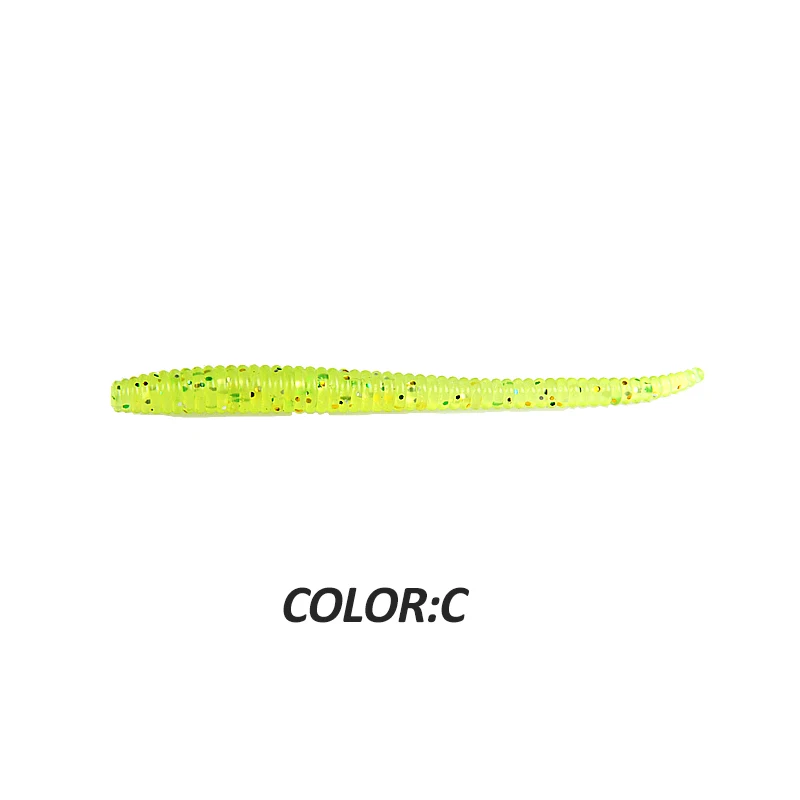 Supercontinent Slow SinkingTrout Worm Soft Baits  20PCS Artificial Fishing Lures Sea Worms Earthworm Fishing Soft Lures Wobblers