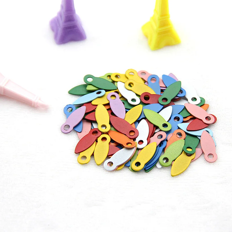 100pcs 16.5cm Diy Photo Album Frame Decoration Brads Scrapbooking Rotating Locks Buttons Embellishment Brads 10 Colors New