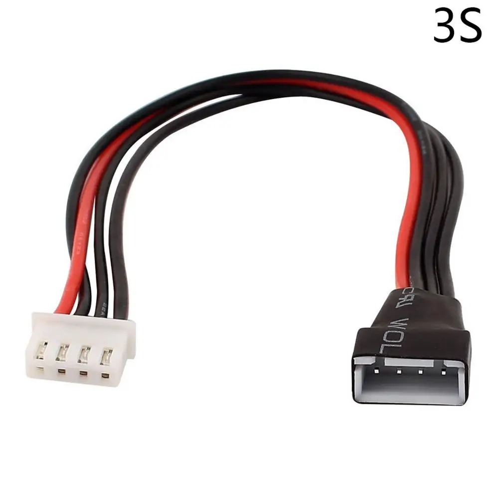 Línea extendida de carga de batería LiPo 2s-6s, Cable/conector 22AWG, equilibrador de JST-XH de 220mm, Cable de silicona 2S 3S 4S 6S, 1 ud.