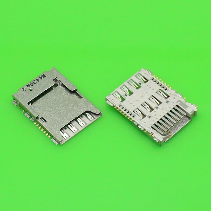 ChengHaoRan 1 Piece new sim card socket connector for samsung S5 G900H G900X G900F tray slot .KA-185