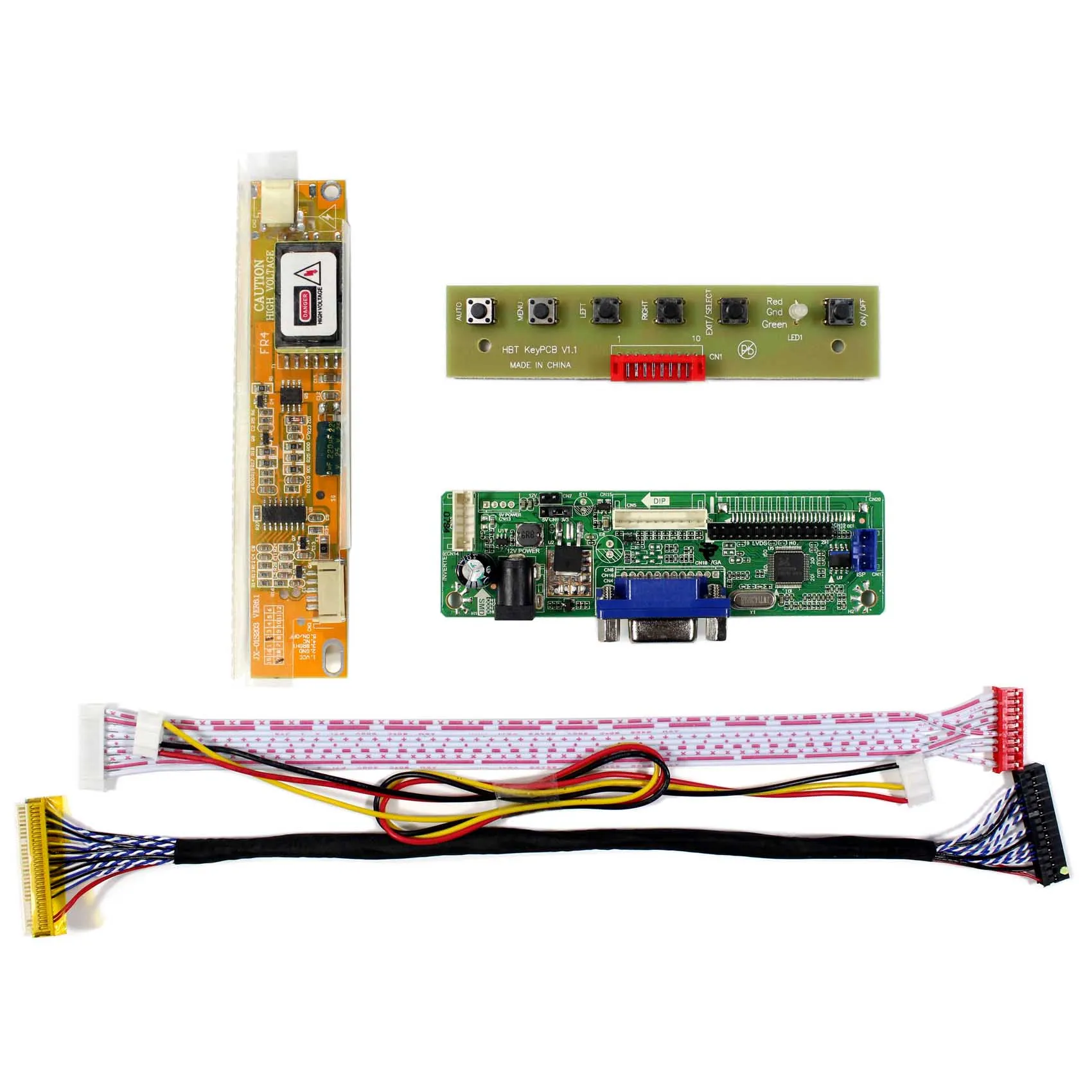 VGA LCD Controller Board RT2270C.3-A Work for 12.1inch 1400x1050 LTD121KM1K LCD Screen