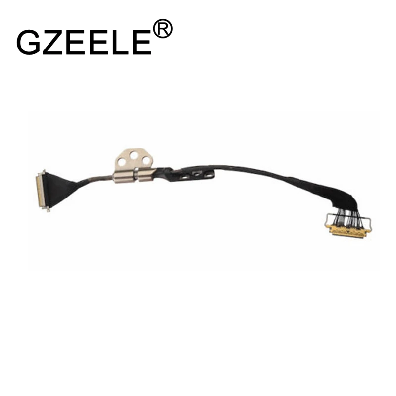 Gzeele-cabo flex + dobradiças, tela lcd de 13 polegadas, para apple macbook air a1369