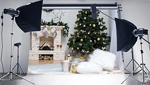 

5x7ft Christmas tree Baby Photography Backdrops Newborn Backdrop Computer Printing Background for Photo Studio