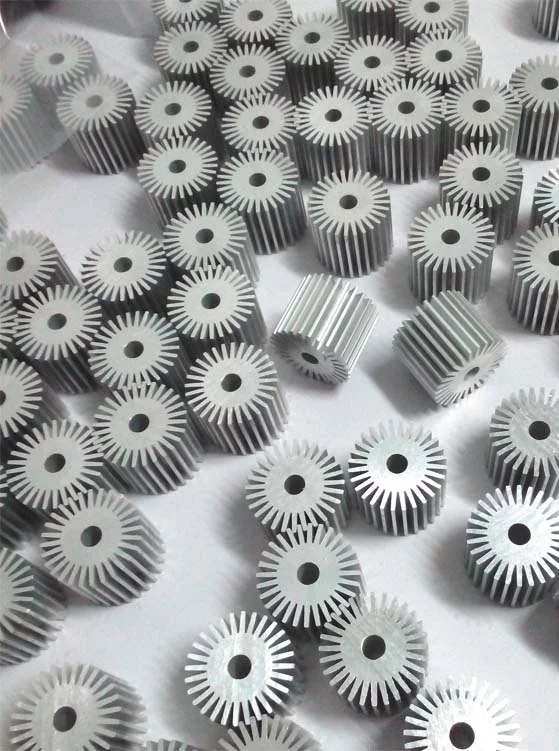 5PCS 50*30*20MM With Hole Heatsink LED lamp bead Sunflower Radiator 50*30*20~90mm Round Aluminum Alloy Aluminum Radiator Parts