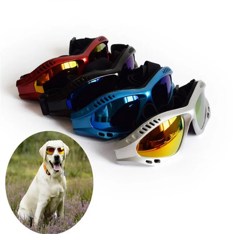 New Fashion Big Dog Sunglasses Large Pet Eyeglasses Professional Anti Ultraviolet Light Protect Goggle Eyewear For Huge Pet Dogs