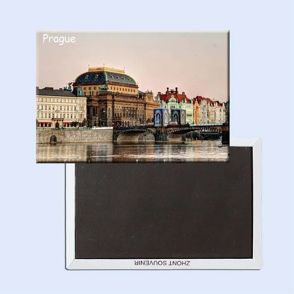 SOUVEMAG prague-vltava Travel Picture Refrigerator Magnets 21173,Souvenirs of Worldwide Tourist Landscape