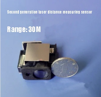 Free shipping Second generation laser distance measuring sensor 30M +-1mm Max frequency 20HZ distance measuring module