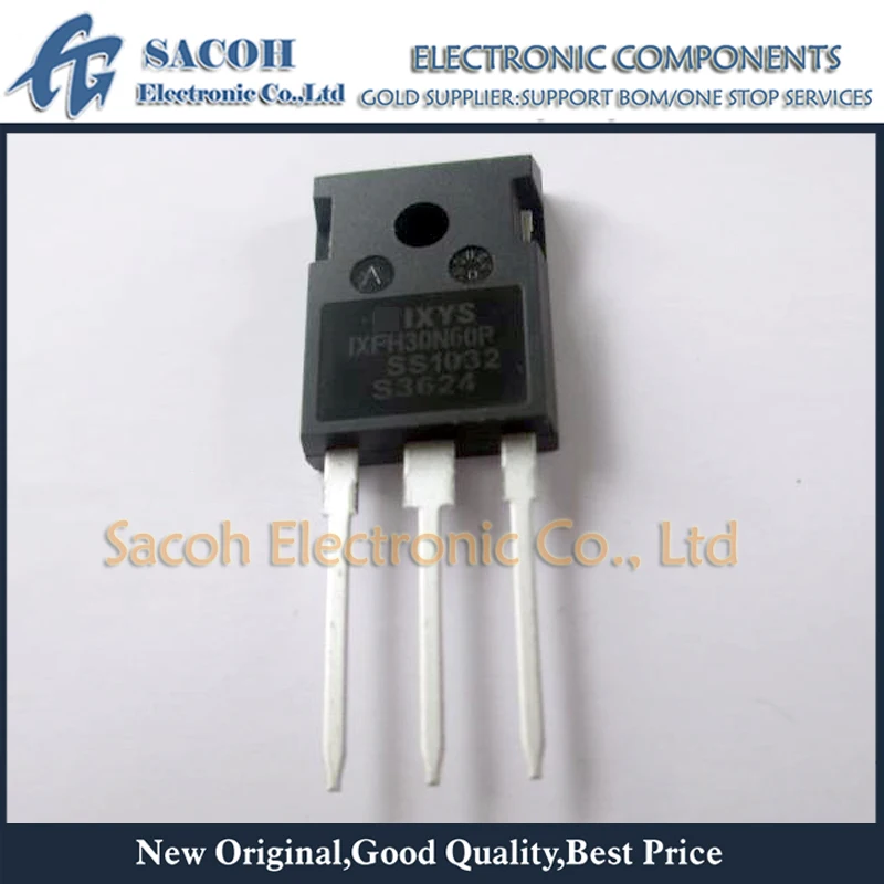 Refurbished Original 5Pcs/Lot IXFH30N60P IXFH30N60Q IXFH30N60 OR IXTH30N60P IXTH30N60L2 TO-247 30A 600V Single MOSFET Transistor