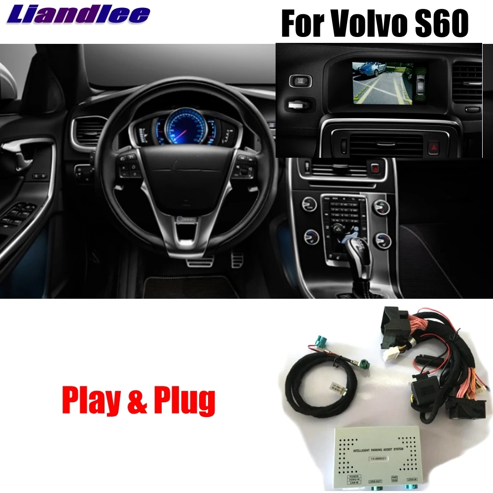 

Liandlee Parking Camera Interface Reverse Back Up Camera Kits For Volvo S60 2015 2016 Display Upgrade