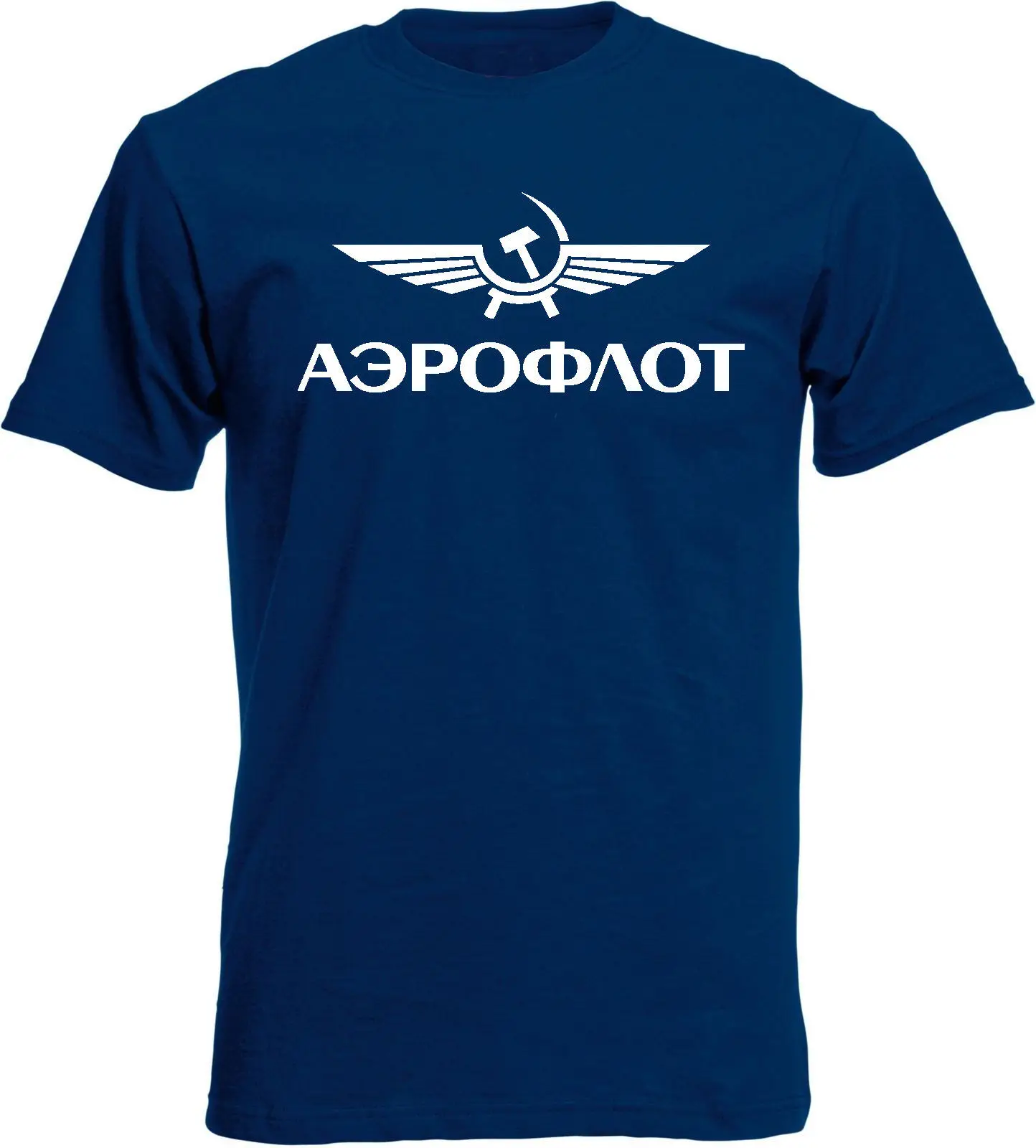 2019 Summer Brand Casual Funny Cotton Short Sleeve Aviation Russe (Aeroflot), Aviateur, Pilote,Black T Shirt