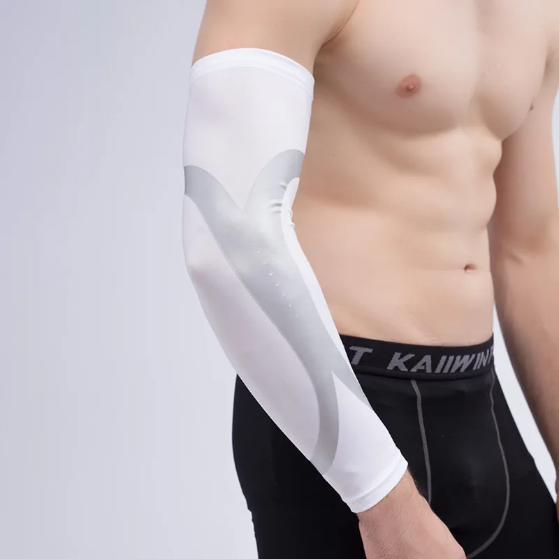 Anti-shedding energy strip sports arm guard anti-skid breathable high elastic sports protector