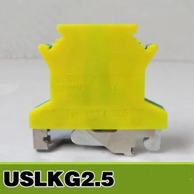 USLKG2.5 UK Series DIN Rail Screw Clamp Terminal Blocks