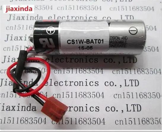 

jiaxinda HOT NEW CS1W-BAT01 ER17500V PLC lithium battery belt plug Li-ion batteries