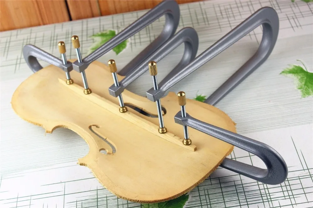 1set (5pcs) Violin Making tools Sound Bar Clamp Hold Set up Repair Violin Maker Luther tools strong Durable