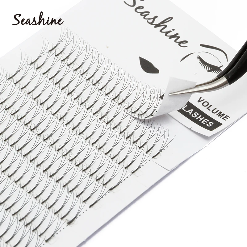 Seashine Lash 8~15 or Mixed Individual Eyelash Extension Faux Mink Eyelashes Korean Silk Eye Lash Extensions Natural Volume Lash