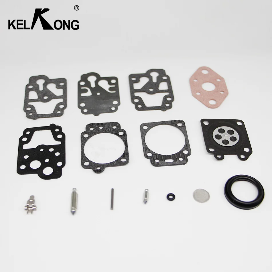 KELKONG New Carburetor Rebuild Kit K20-WYL for Gx22 GX31 Walbro WYL Series Maruyama LE230 Echo GT1100 GT2