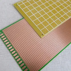 2 pcs Single Side 100x200mm Prototype Stripboard Veroboard FR-4 Fibreglass 100x200mm PCB Stripboard Circuit Board Platine