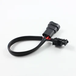 2Pcs For Lexus Toyota D2S D2 HID Ballast Power Cable To 9005 9006 Male Converter Connector Harness Sockets