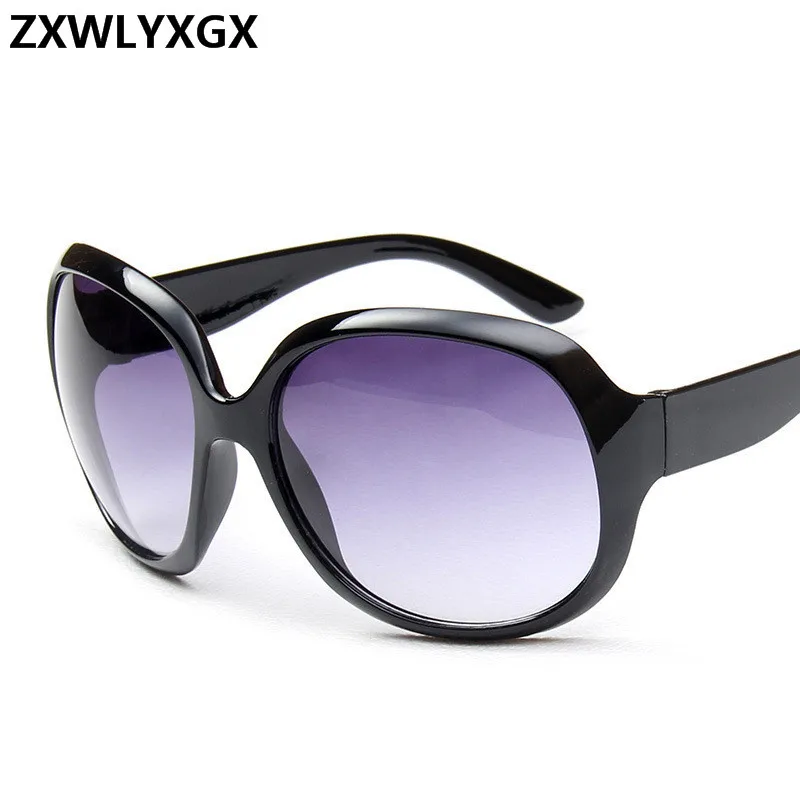 New Mirror Goggle Sunglasses Women Brand Explosion-proof Lens Large Frame Female Sun glasses Women Vintage oculos de sol