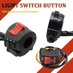 Motorcycle Handlebar Control Switches Headlight Fog Light Horn Switch Button For YAMAHA MT 07 YZF R1 TMAX 530 500 XMAX