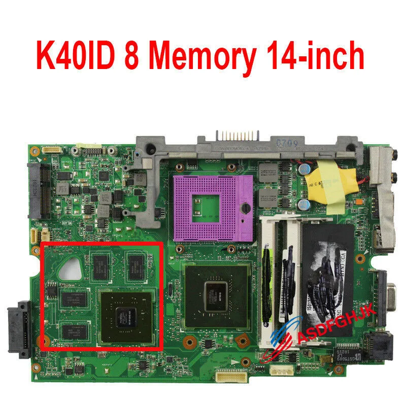 

FOR Asus K40I K40IE X4DI K40ID Laptop Motherboard 100% TESED OK