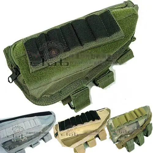 

Molle Tactical Accessory Kit parts pendant bag Buttstock Airsoft Short Gun Rifle Ammo Pouch Cheek Pad Magazine Bandolier