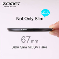 67mm ZOMEI PRO Ultra Slim MCUV 16 Layer Multi Coated Optical Glass MC UV Filter for Canon NIkon Hoya Sony DSLR Camera Lens 67 mm