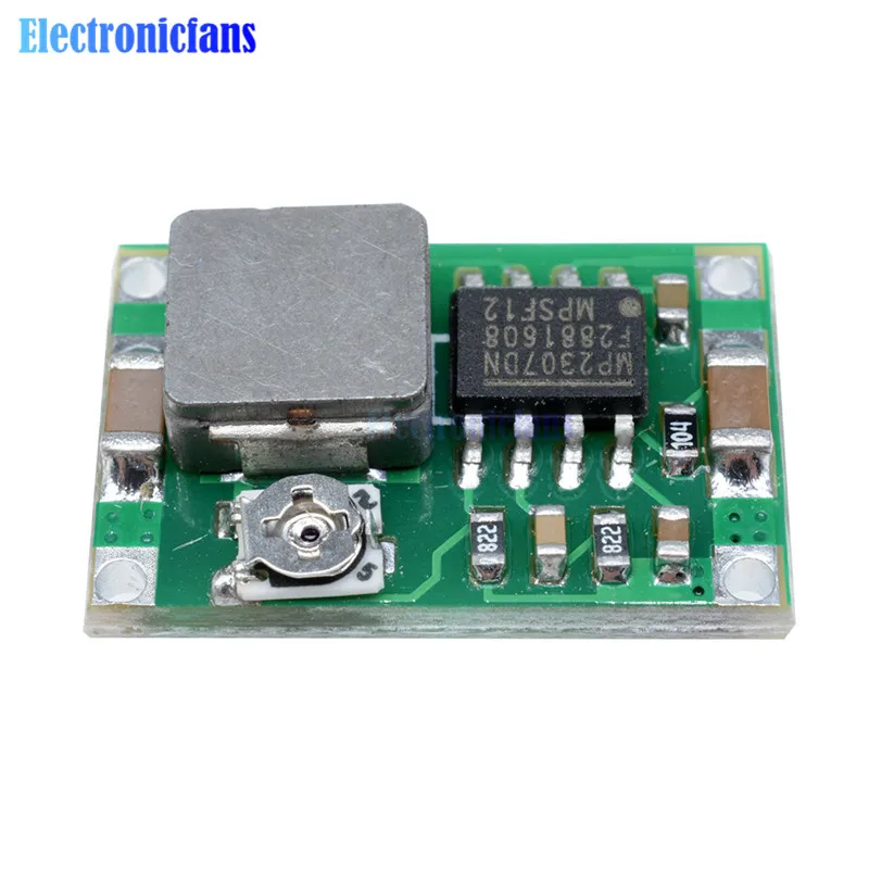 10PCS Mini360 DC-DC Buck Converter Step Down Module MP2307 4.75V-23V to 1V-17V 340KHz 17x11x3.8mm For Flight Control Car Module