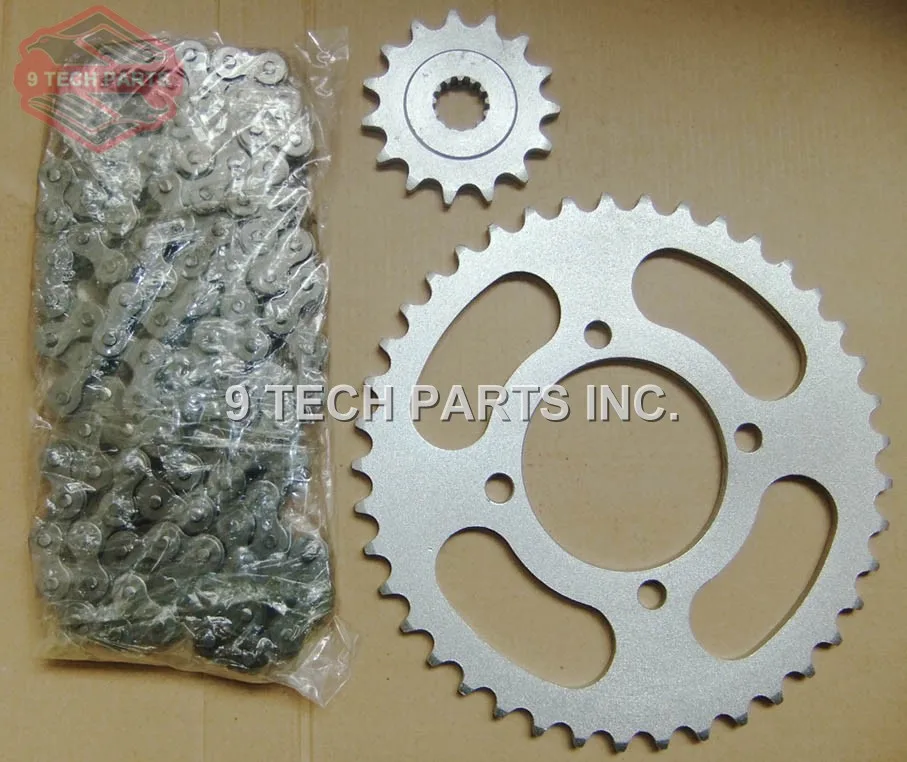 HIGH QUALITY CHAIN & SPROCKET KIT RACING PARTS FOR GN250 GN 250