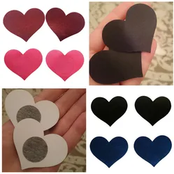 2Pcs 1 Pair Breast Petals Heart Shape Adhesive Nipple Covers Breasts Petals And Sticker  Chest Breast Petals