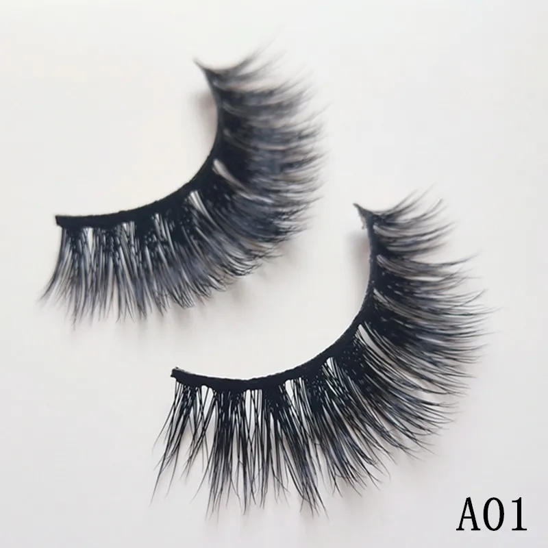 

IN USA 50pair 8D Mink Lashes Bulk Faux with Custom Wispy Natural Mink Eyelash Wholesales makeup Fluffy False Eyelashes