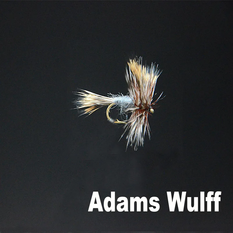 CONTEMPLATOR 4styles 14#16# Adam Series flies 5pcs/box quintessential dry fly adam parachute wulff irrestible fly fishing lures