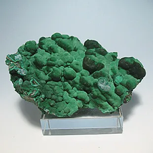 Natural dark green of malachite green malachite stone specimens / Boutique ore mine mark rough stone stone